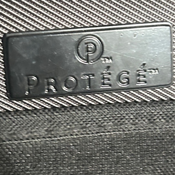 Classic Black Men's Soft Carry On Rolling Business Briefcase - Picture 6 of 9